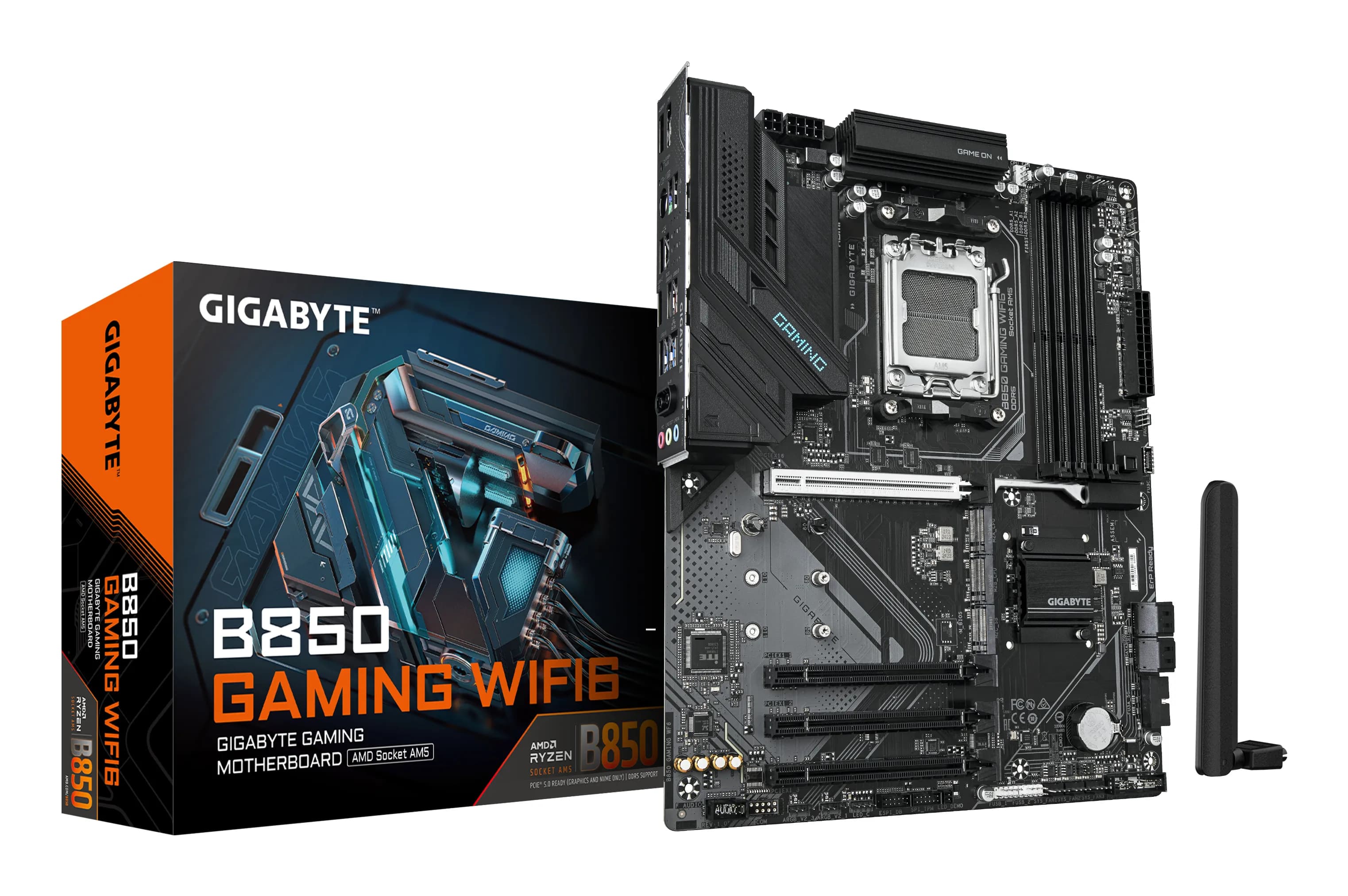 Gigabyte B850 GAMING WF6 WiFi 6 AM5 ATX -emolevy