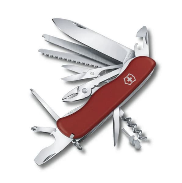Victorinox Work Champ -monitoimityökalu, punainen, 111 millimetriä