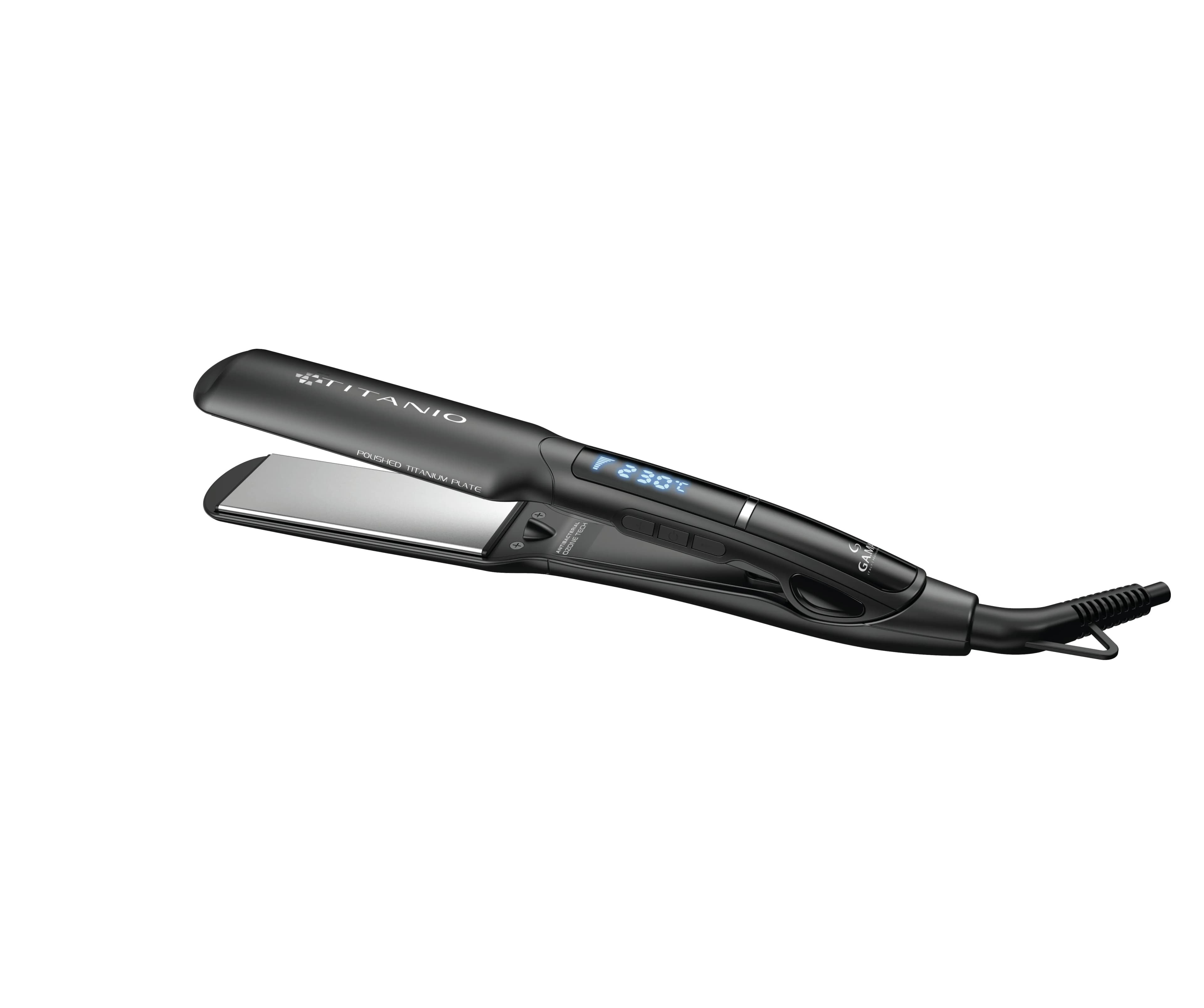 Ga.Ma X WIDE Digital Titanio 4D -suoristinrauta