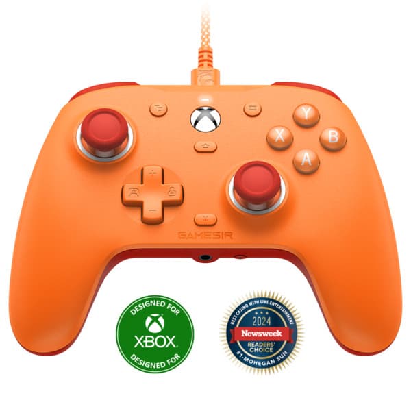 GameSir G7 Pro Multiplatform Gamepad - Orange (TMR Sticks, Hall-Effect Triggers) Xbox Licensed – GAMESIR