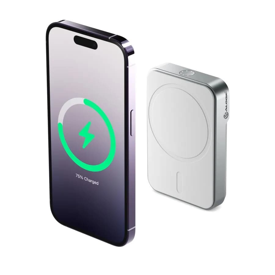 ALOGIC PowerBank MagSafe 5000mAh - Valkoinen – Alogic
