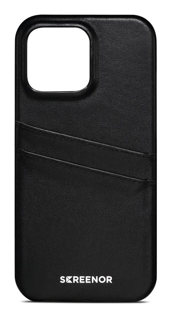 Screenor Lumo iPhone 16 Pro Max -suojakuori, Musta – SCREENOR
