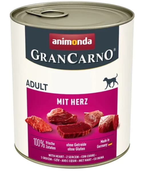Animonda GranCarno Adult Succulent Selection, Koiran märkäruoka, 800 g – Animonda
