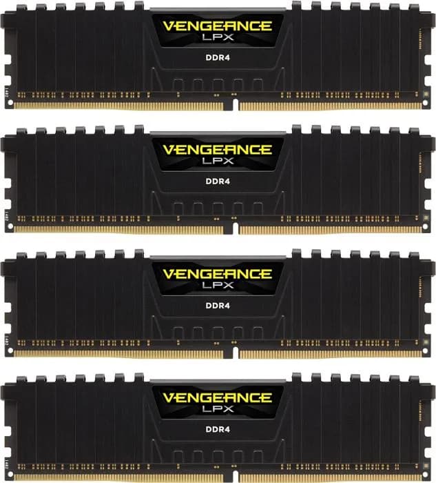 Corsair Vengeance LPX 64 Gt (4 x 16 Gt) DDR4 2666 MHz, CL16 -muisti (XMP) – Corsair
