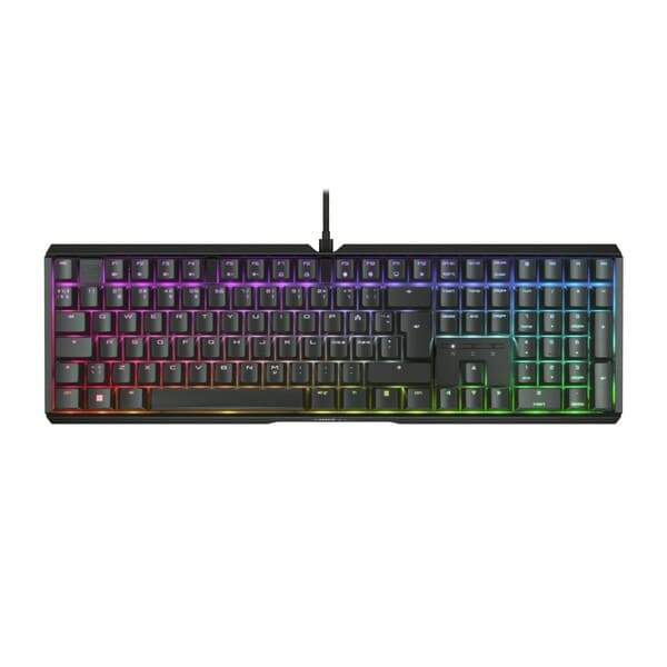 CHERRY XTRFY MX 3.1 -mekaaninen pelinäppäimistö, MX2A Red, musta