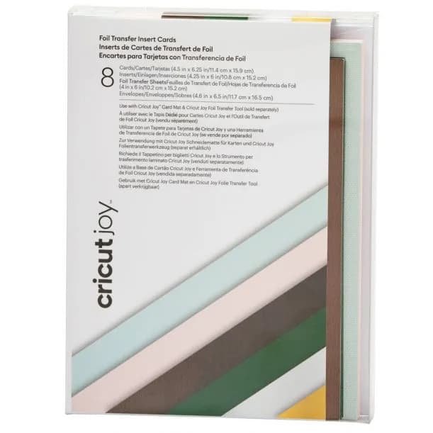 Cricut Joy Foil kortti-insertit A6, Metsä, 8 kpl – CRICUT