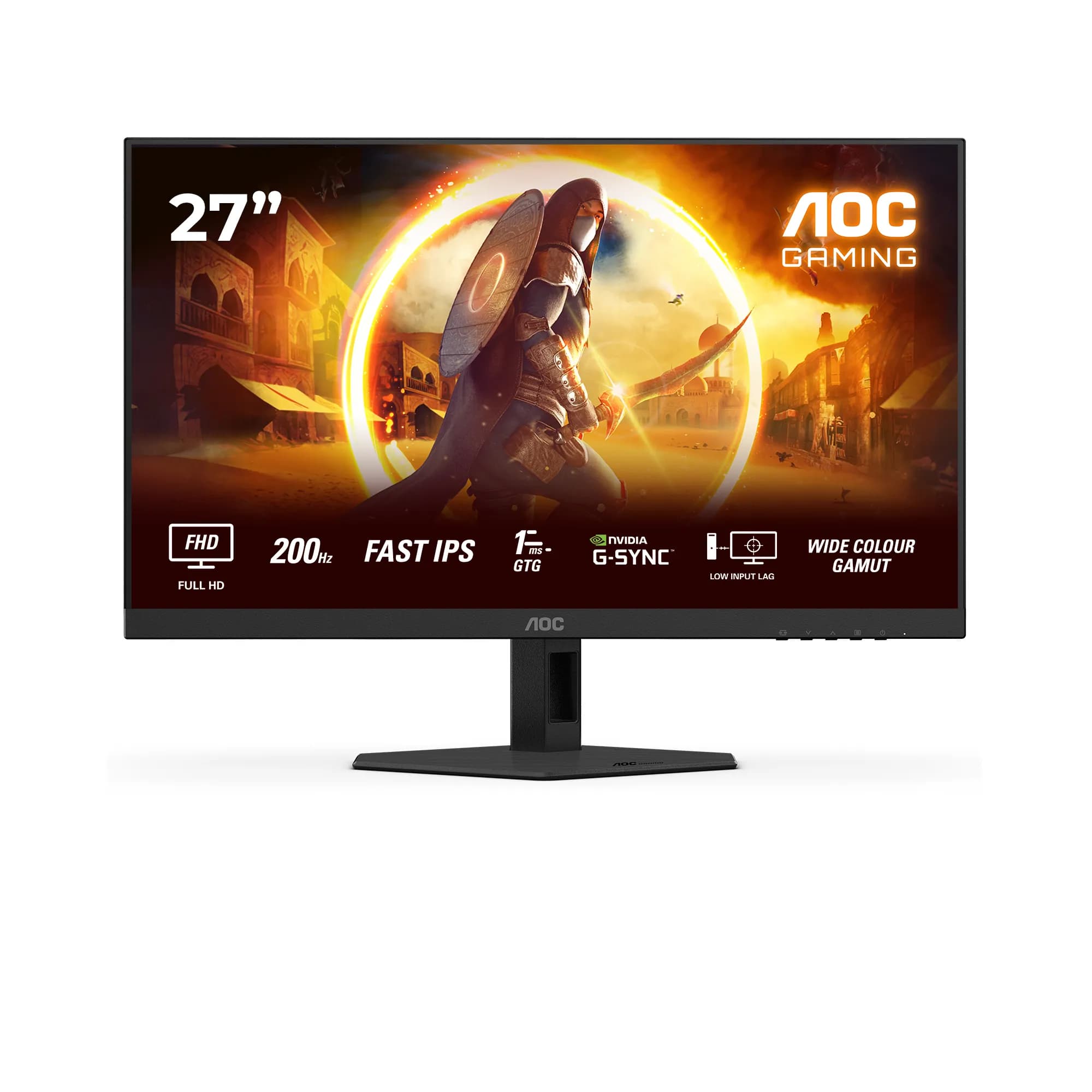 AOC 27G4HRE 27" Full HD, IPS -pelinäyttö – AOC