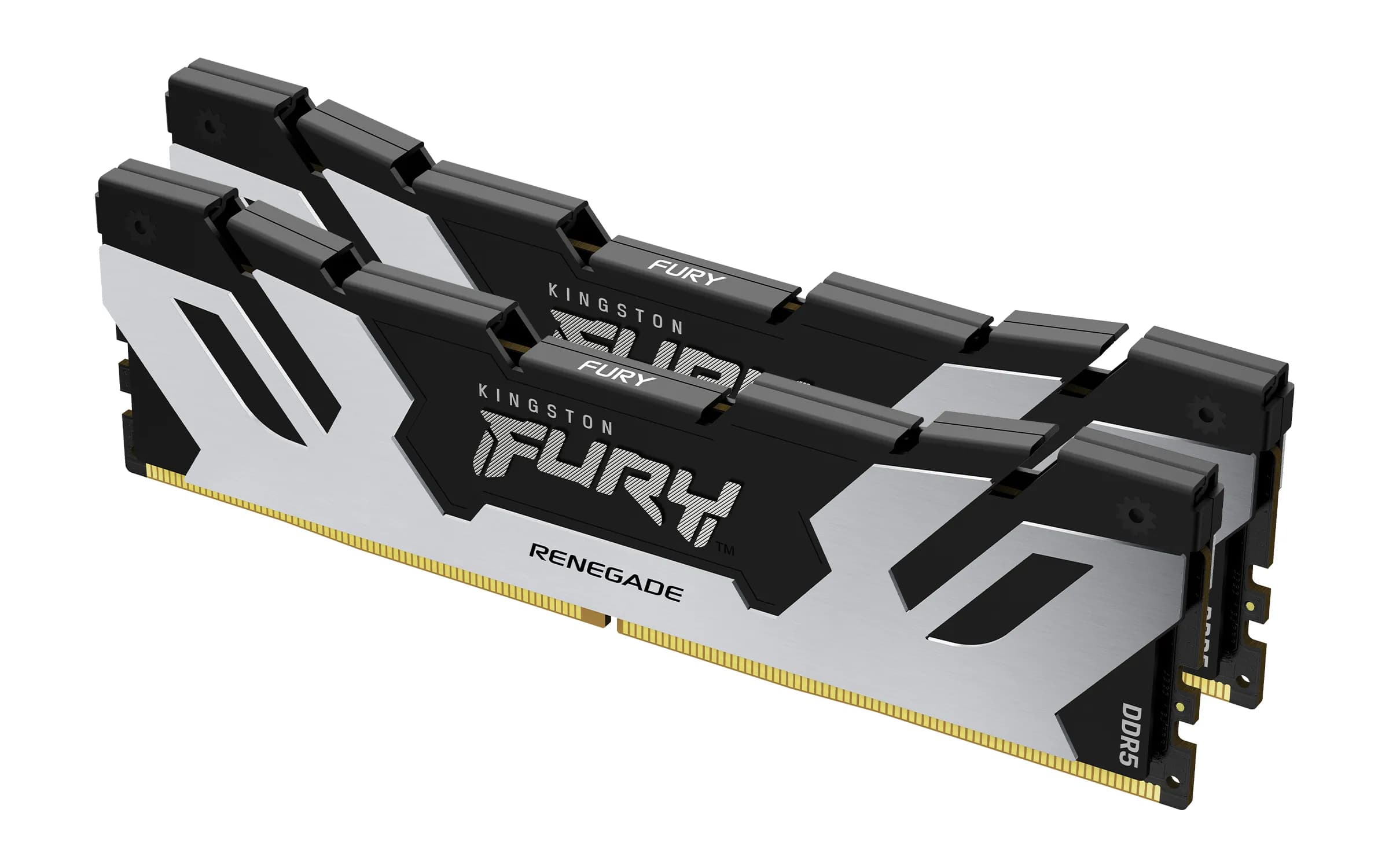 Kingston FURY Renegade 32 Gt (2 x 16 Gt) DDR5 8000 MHz, CL38 -muisti, hopea (XMP)
