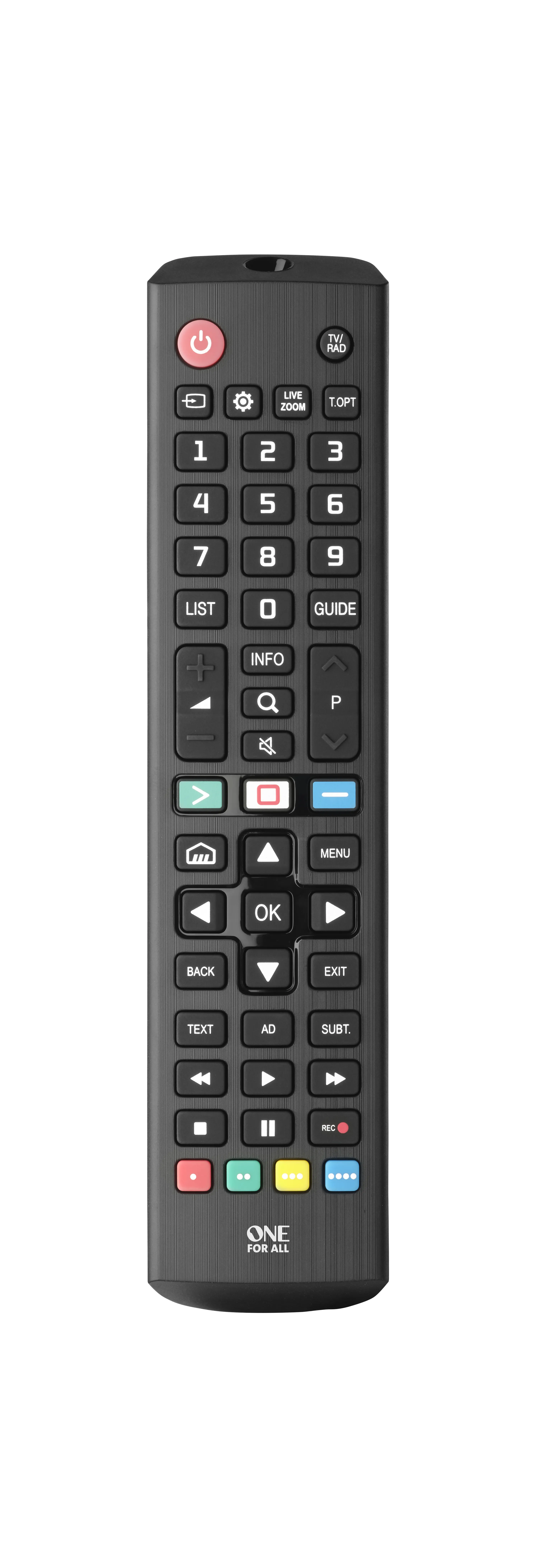 URC 4911 Remote control replacement LG – ONE FOR ALL