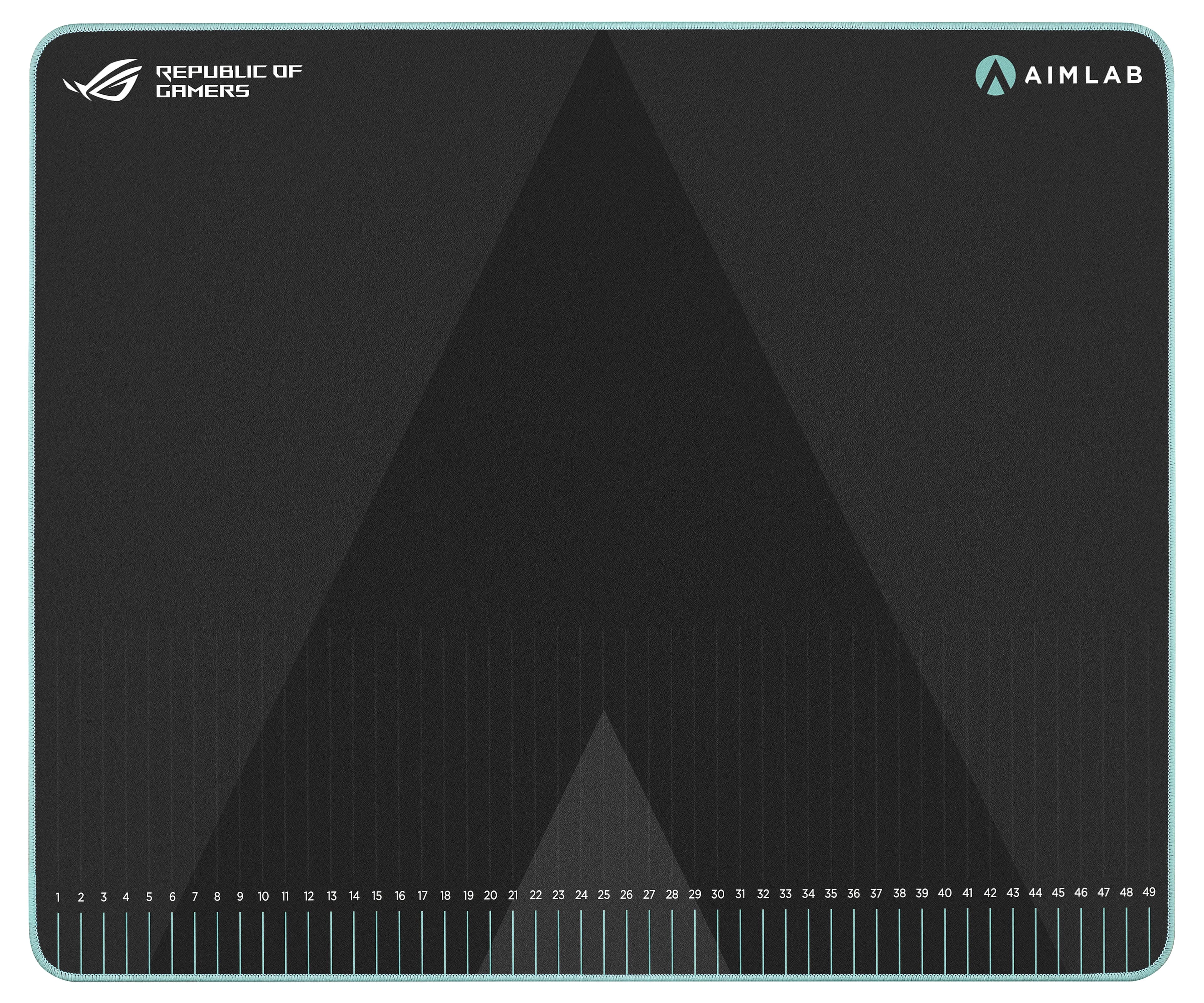 ASUS ROG Hone Ace Aim Lab Edition -pelihiirimatto, 508x420 mm, musta