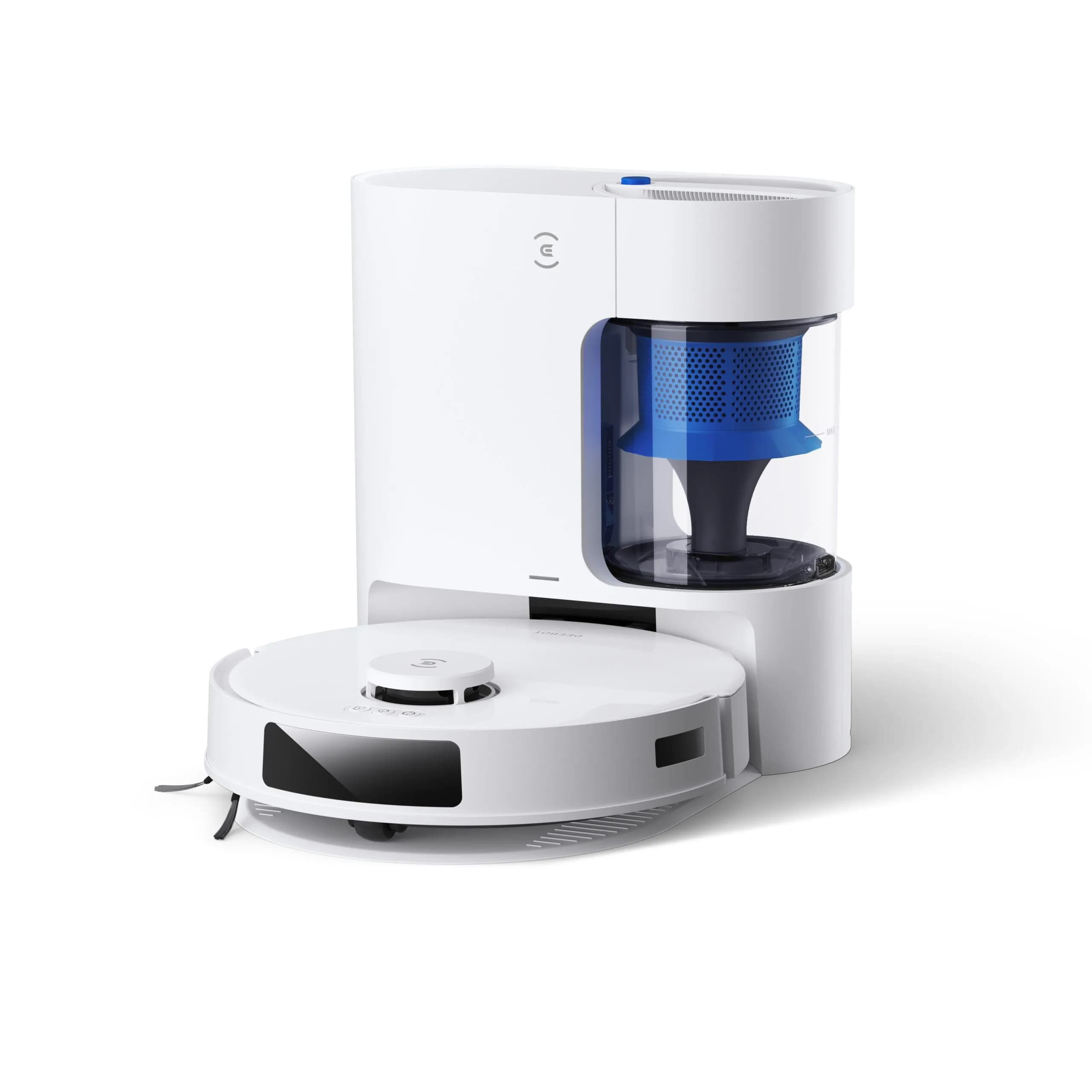 Ecovacs DEEBOT N20 PLUS -robotti-imuri, valkoinen