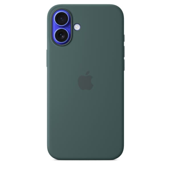 Apple iPhone 16 Plus, MagSafe -silikonikuori, Lammenvihreä – Apple