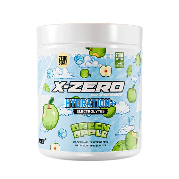 X-GAMER X-Zero 160 gram Green Apple - Hydration+ – X-GAMER