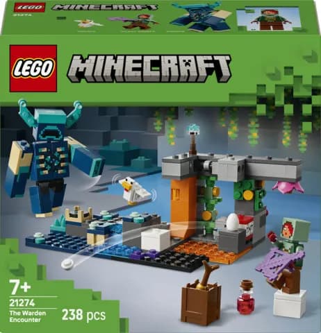 LEGO Minecraft Vartijan kohtaaminen 21274