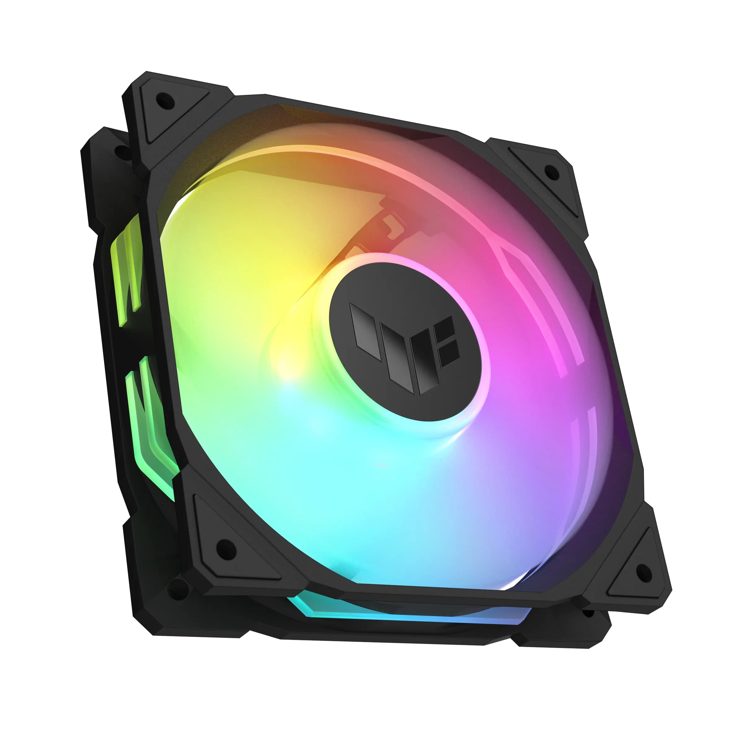 ASUS TUF GAMING TR120 ARGB 120 mm PWM -kotelotuuletin, musta, 3 kpl pakkaus – ASUS