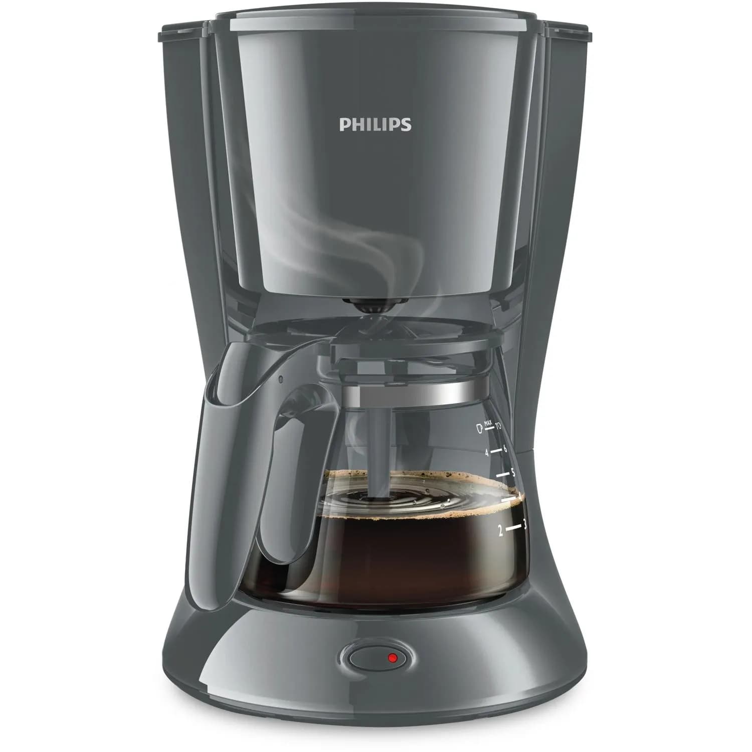 Philips Dailiy Collection -kahvinkeitin, musta, 7 kuppia – Philips