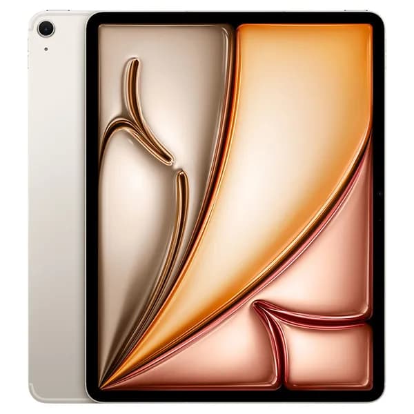 Apple iPad Air 13" M3, 128 Gt, Wi-Fi + Cellular -tabletti, Tähtivalkea – Apple