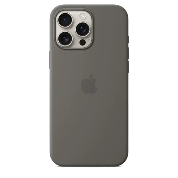 Apple iPhone 16 Pro Max, MagSafe -silikonikuori, Liuskeen­harmaa – Apple