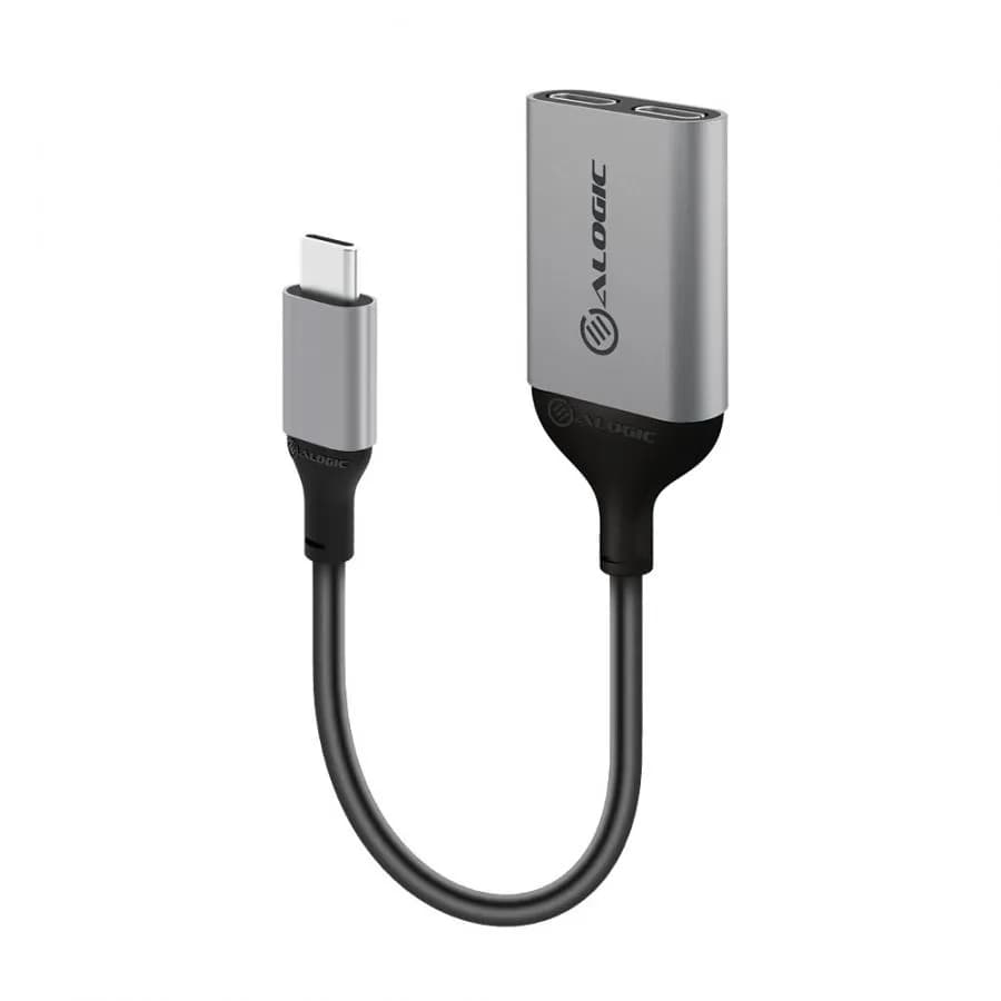 ALOGIC Ultra USB-C to USB-C female and audio output 15 cm – Alogic