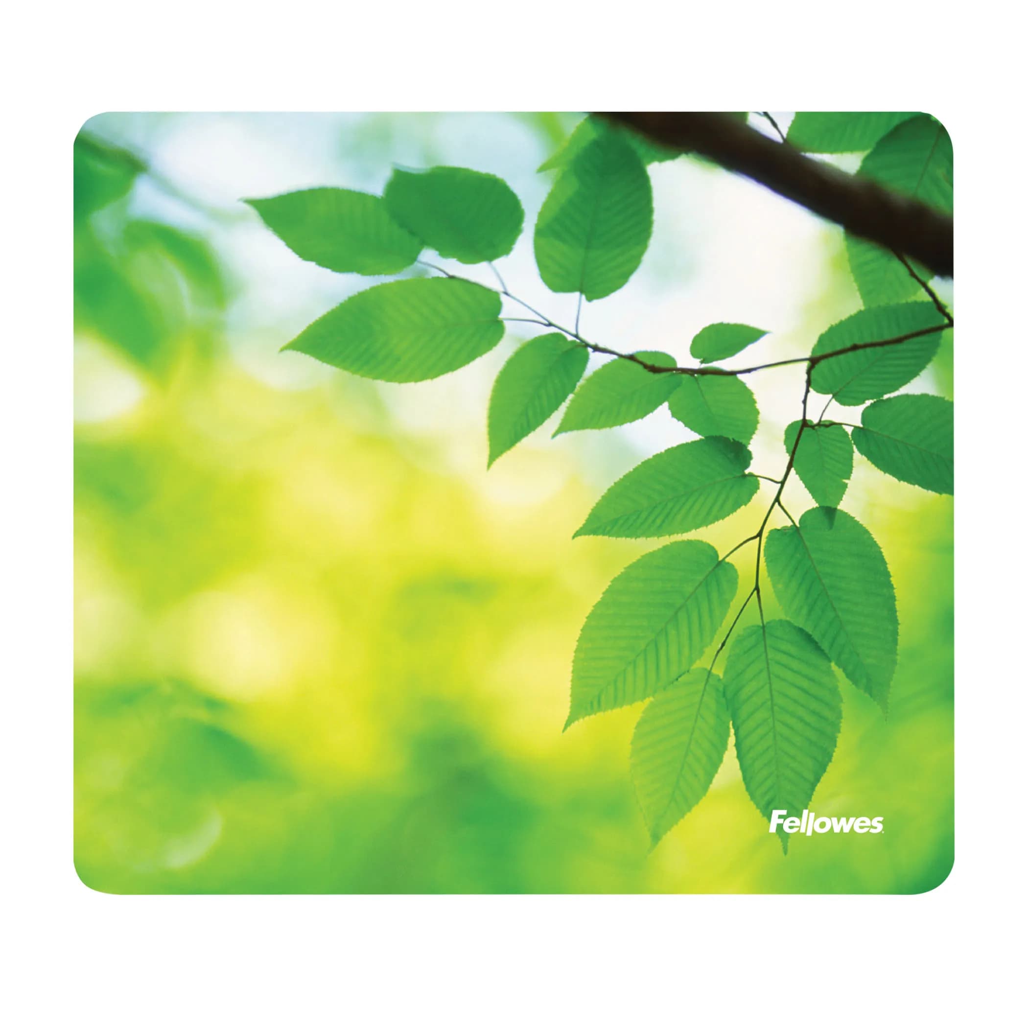 Fellowes Recycled Optical Leaves -hiirimatto, 229x203 mm, vihreä – Fellowes