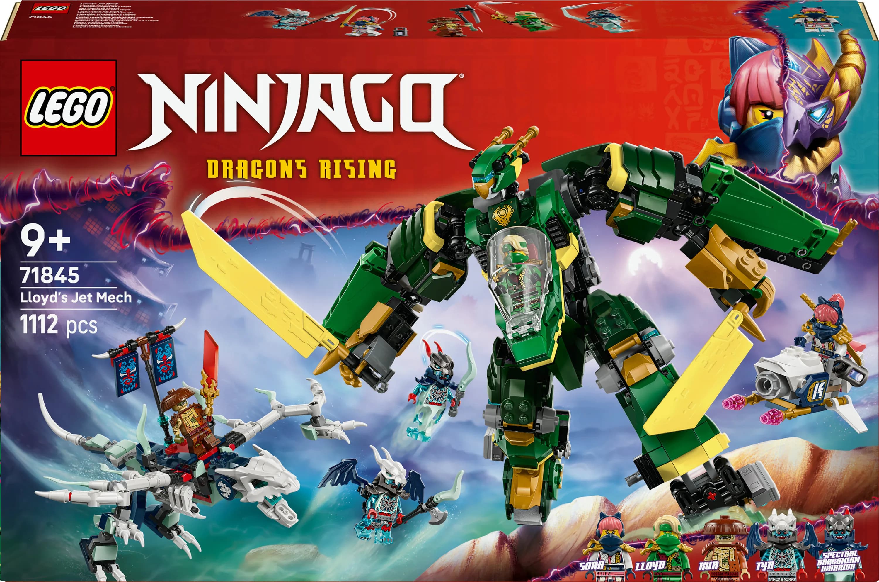 LEGO NINJAGO Lloydin suihkarirobotti 71845 – LEGO