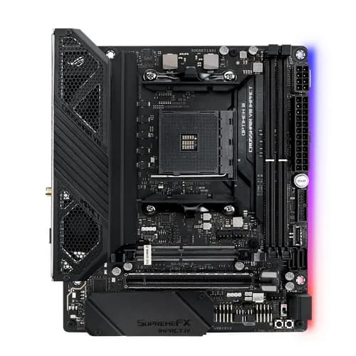 Asus ROG Crosshair VIII Impact X570 WiFi AM4 Mini-DTX -emolevy – ASUS