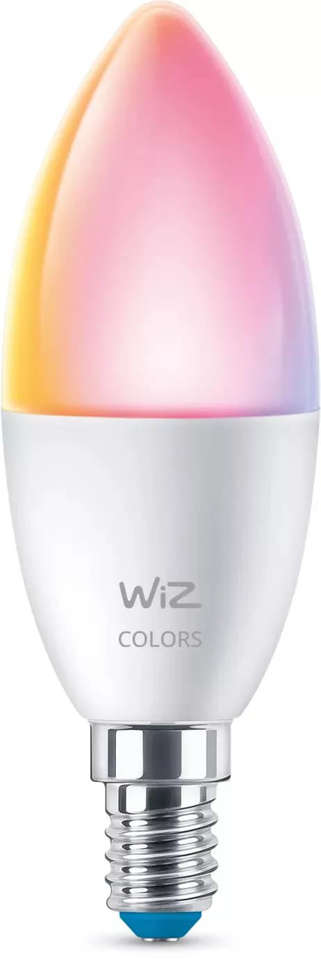 WiZ full color RGB E14 -älylamppu – WiZ
