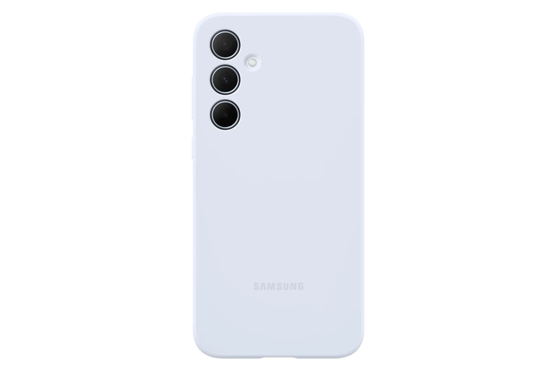 Samsung Galaxy A35 -silikonikuori, Vaaleansininen – Samsung