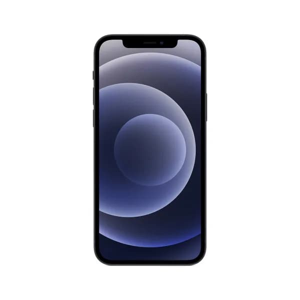 Kunnostettu iPhone 12 128 Gt, musta (Tyydyttävä kunto) – Apple