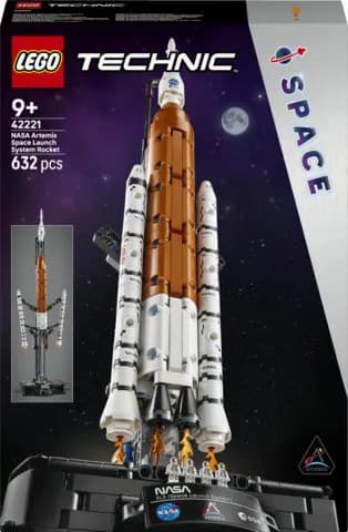 LEGO Technic NASA Artemis –laukaisujärjestelmän avaruusraketti 42221