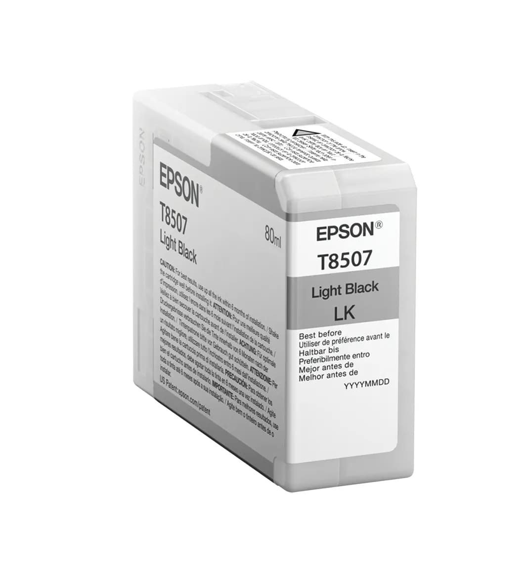 EPSON T8507-mustekasetti, 80 ml, vaaleanmusta