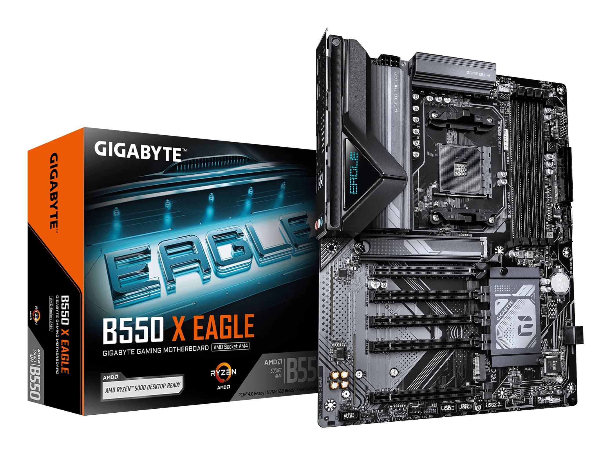 Gigabyte B550 X EAGLE AM4 ATX -emolevy