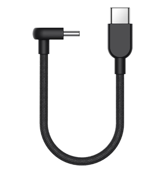 Xiaomi 3A Braided USB-C -kaapeli, 60 W, 0,1 m, tummanharmaa – Xiaomi