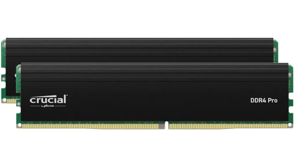 Crucial Pro 64 Gt (2 x 32 Gt) DDR4 3200 MHz, CL22 -muisti (XMP)