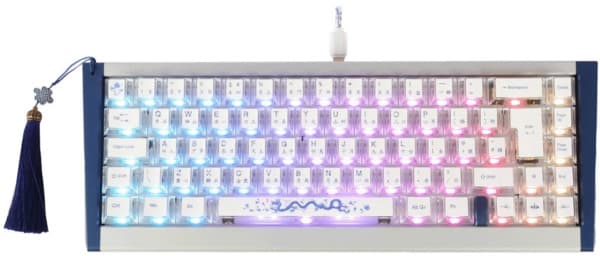 Ducky Year of the Dragon 2024 Limited Edition -mekaaninen pelinäppäimistö, MX2A Purple, Oriental Crystal