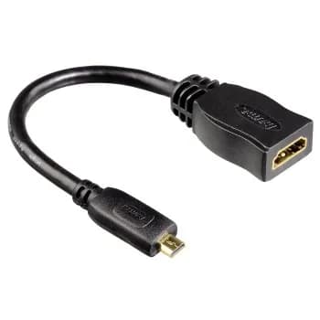 Hama  HDMI – micro-HDMI -adapteri, Musta