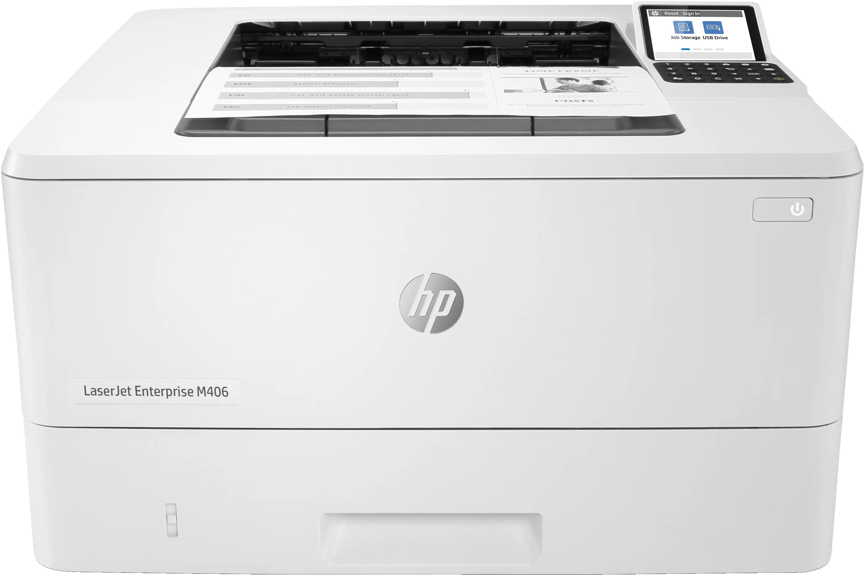 HP LaserJet Enterprise M406dn Printer