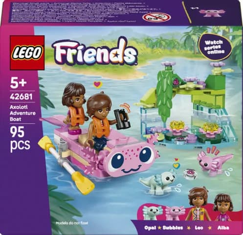 LEGO Friends Aksolotli-seikkailuvene 42681 – LEGO
