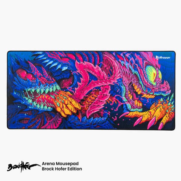 Arozzi ZONA -hiirimatto XL - Grime Dweller (D065) - 900 x 420 x 4 mm – AROZZI