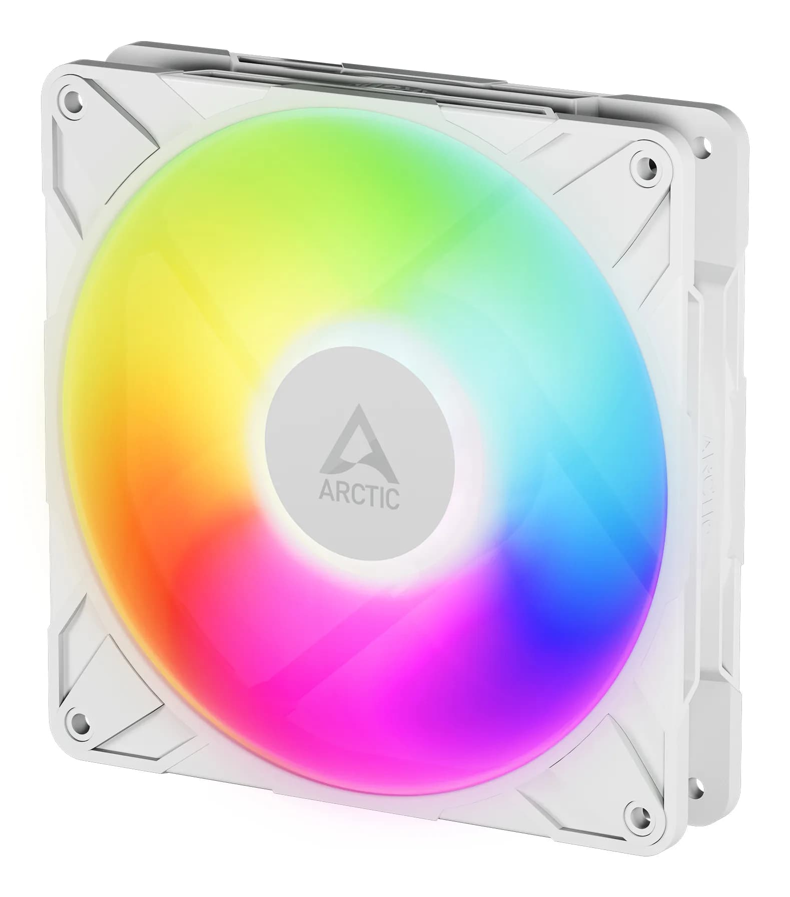 ARCTIC P14 Pro PWM ARGB -tuuletin, 140 mm, nestelaakeri, valkoinen – ARCTIC