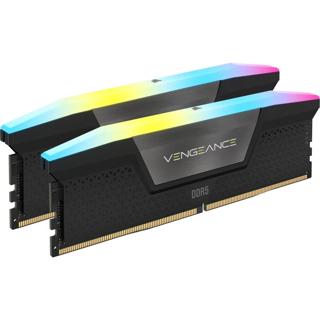 Corsair VENGEANCE RGB 96 Gt (2 x 48 Gt) DDR5 7000 MHz, CL40 -muisti (XMP) – Corsair