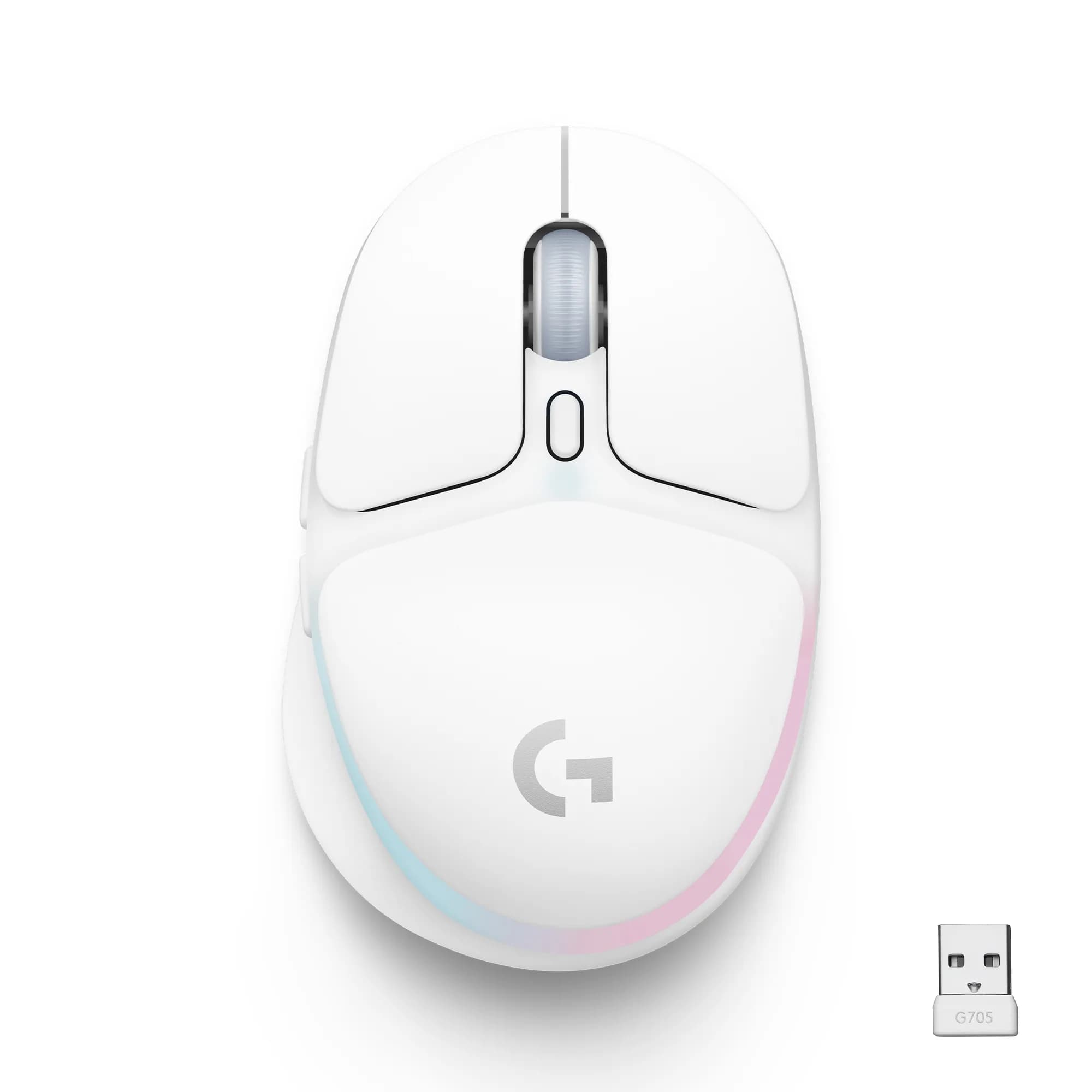 Logitech G705 -langaton pelihiiri, valkoinen – Logitech