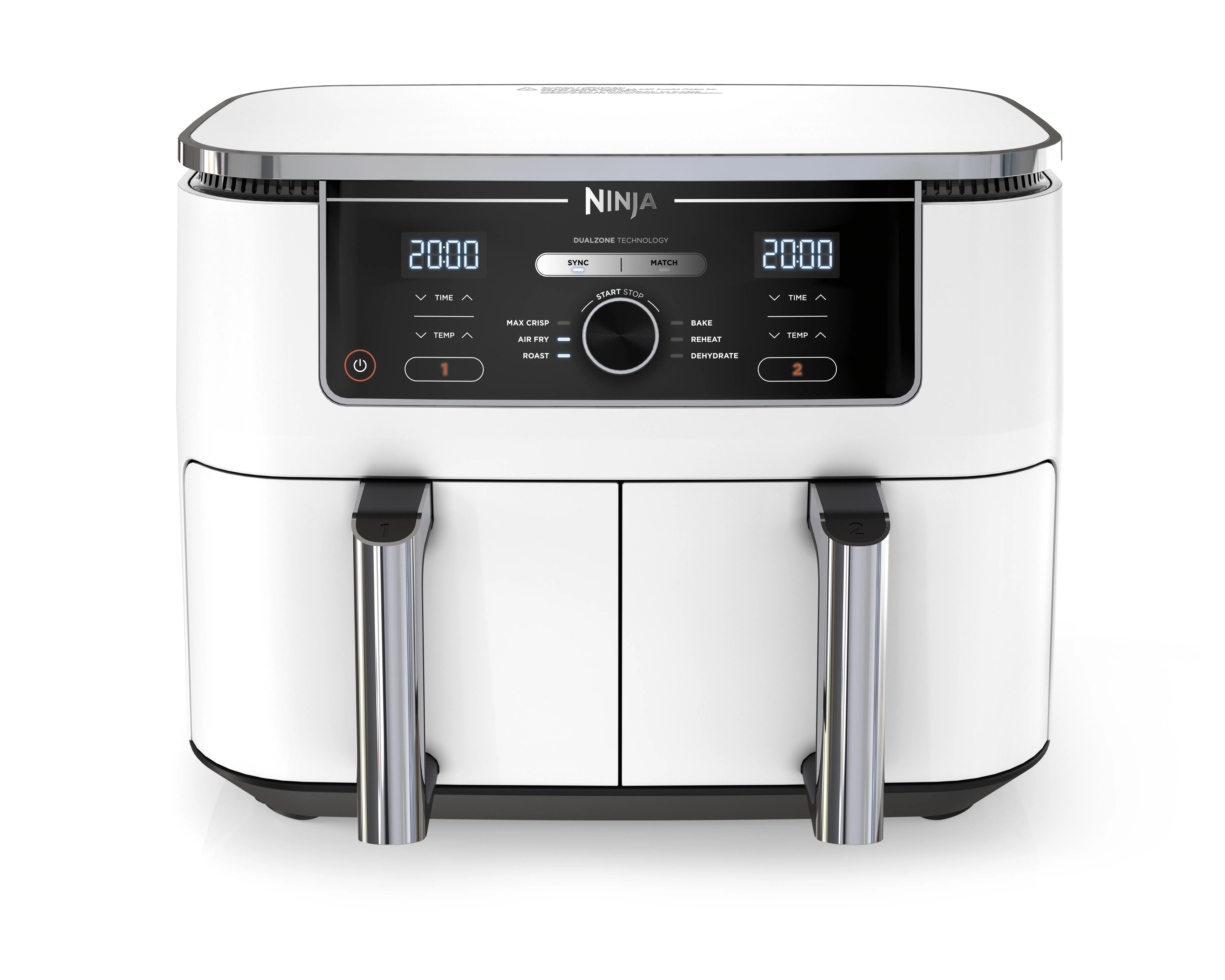 Ninja Foodi MAX AF400EUWH, 9,5 l, 1,4 kg, 2470 W, airfryer, valkoinen – NINJA