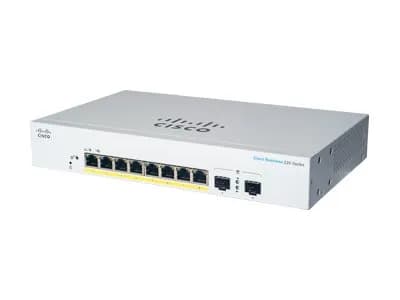 Bus 220 SmtSwitch 8p GE PoE Ext PS 2x1G - (ei palautusoikeutta)