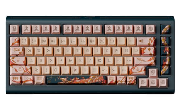 Ducky Year of the Snake 2025 Limited Edition mekaaninen pelinäppäimistö, Cherry MX2A, beige – DUCKY