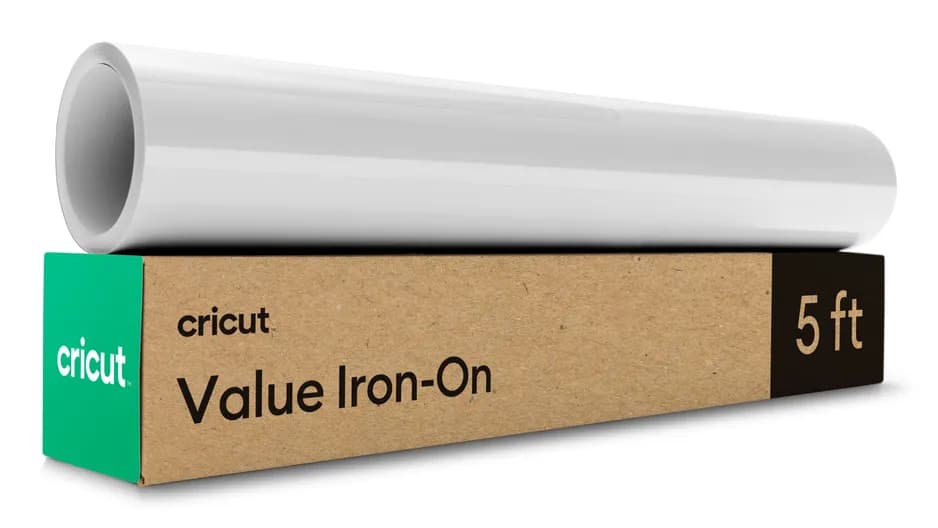 Cricut Smart Iron-On -lämpösiirtovinyyli, musta, 0,9m – CRICUT