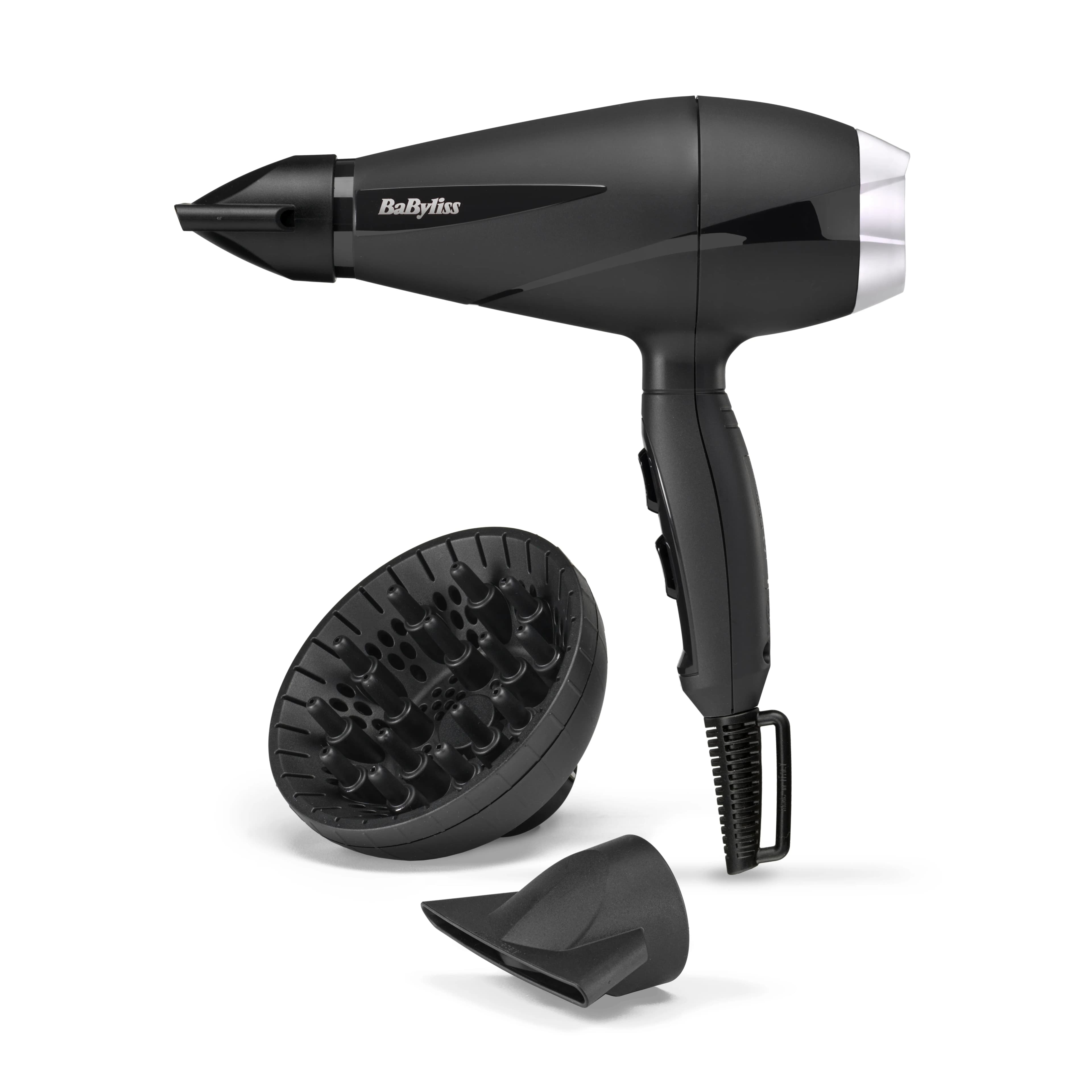 BaByliss Style Pro 2100 6710DE, 2100 W -hiustenkuivaaja, musta – Babyliss