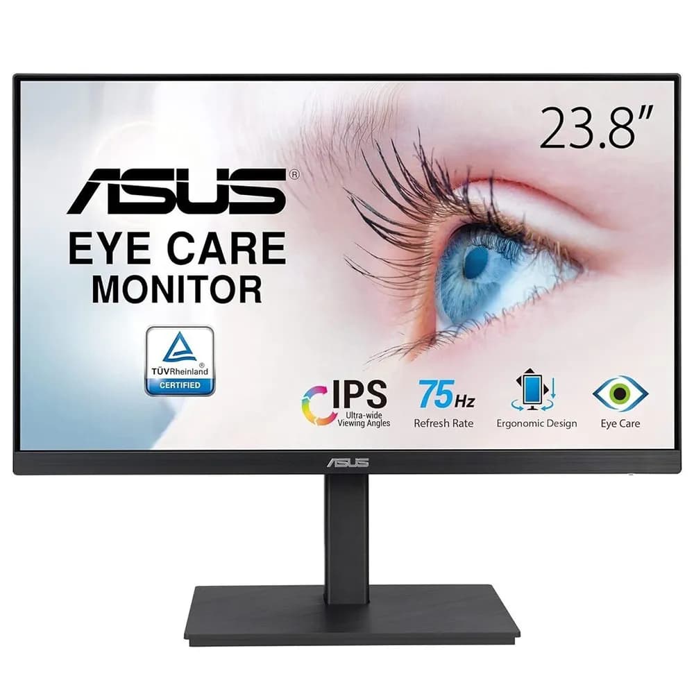 ASUS VA24EQSB 23.8" Full HD, IPS -näyttö, USB hub – ASUS