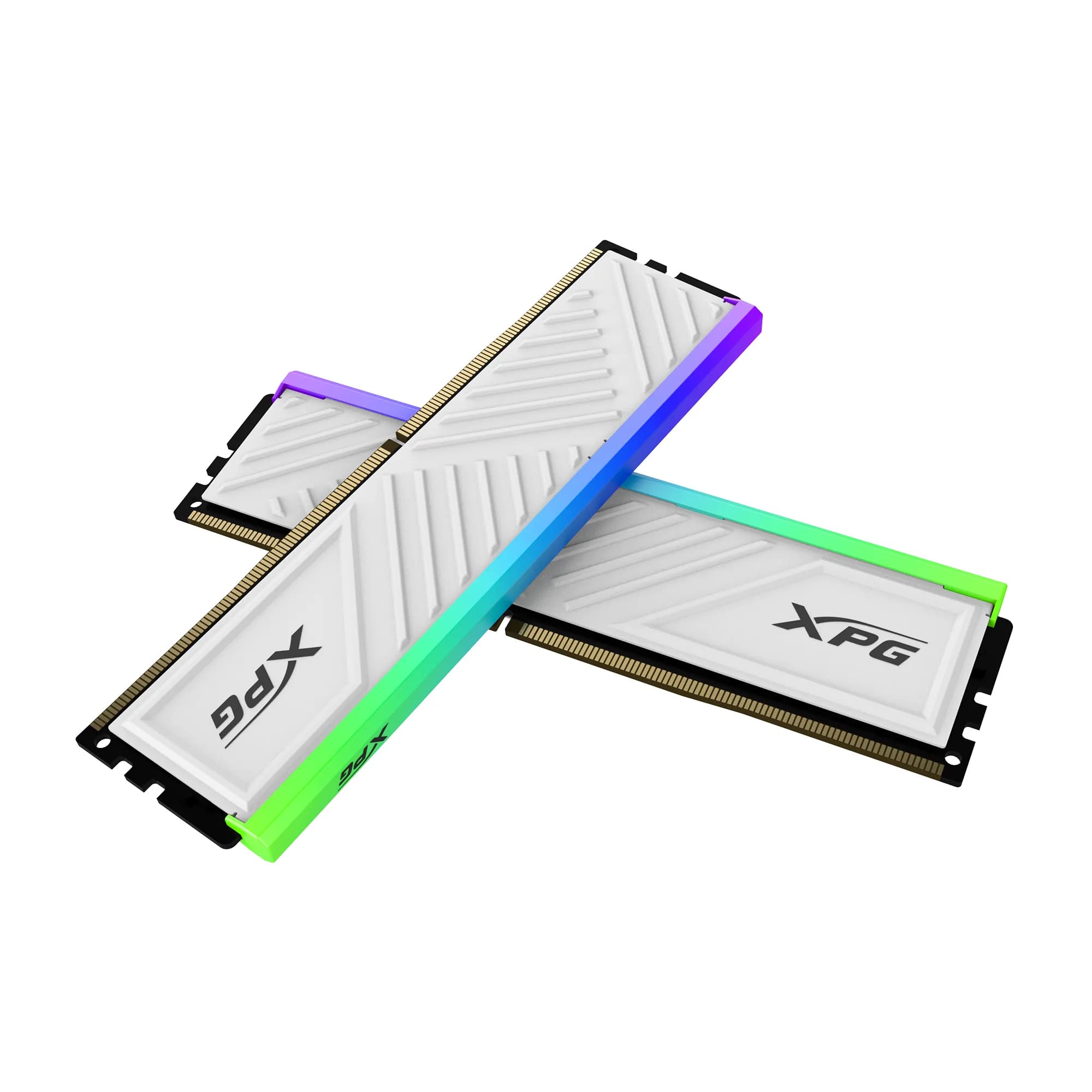 ADATA RGB 64 Gt (2 x 32 Gt) DDR4 3200 MHz, CL16 -muisti, valkoinen (XMP) – ADATA