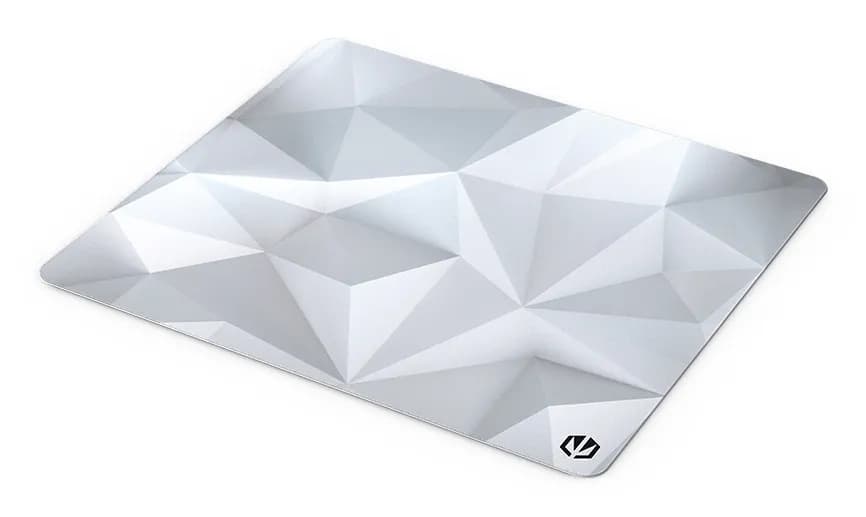 ENDORFY Crystal Onyx White L -pelihiirimatto, 450x400 mm, Onyx White – ENDORFY